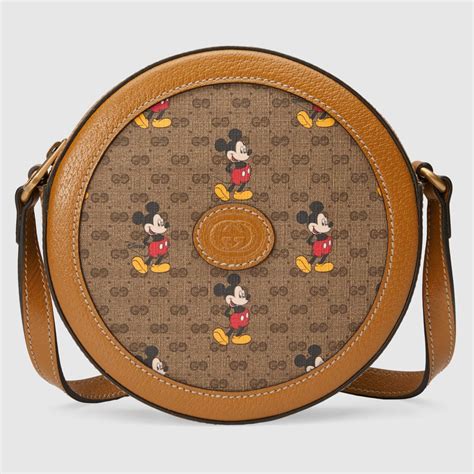 disney gucci man bag|Gucci Disney round bag.